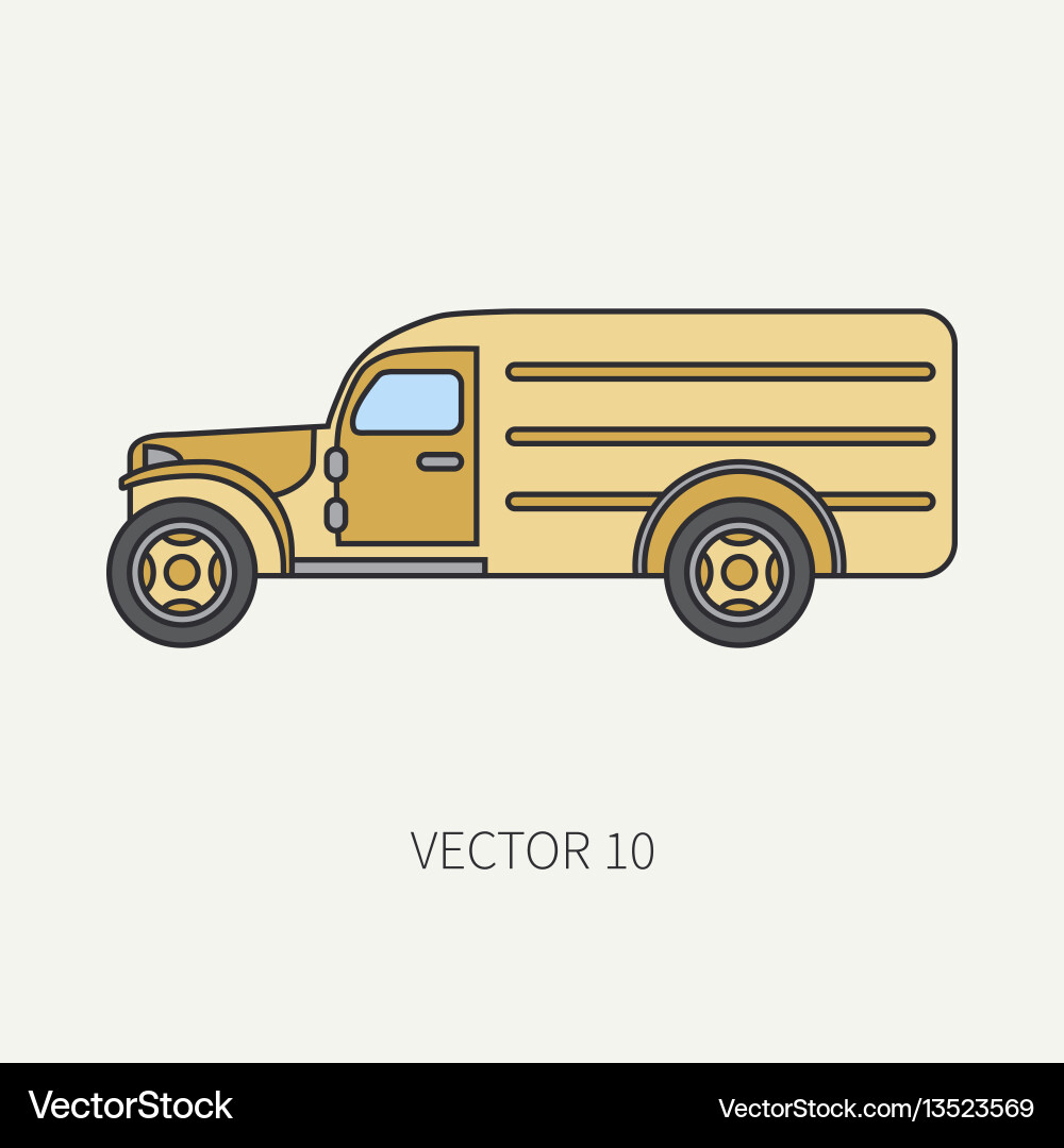 Linie flache Farbe Icon Service Personal Armee van Linie flache Farbe Icon Service Personal Armee van vektorbild
