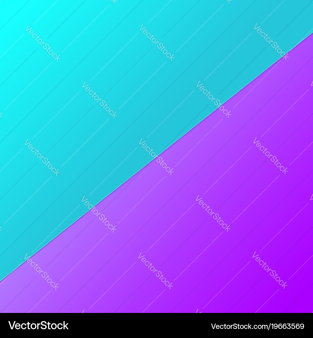 Paper with two color background idea for banner vector image