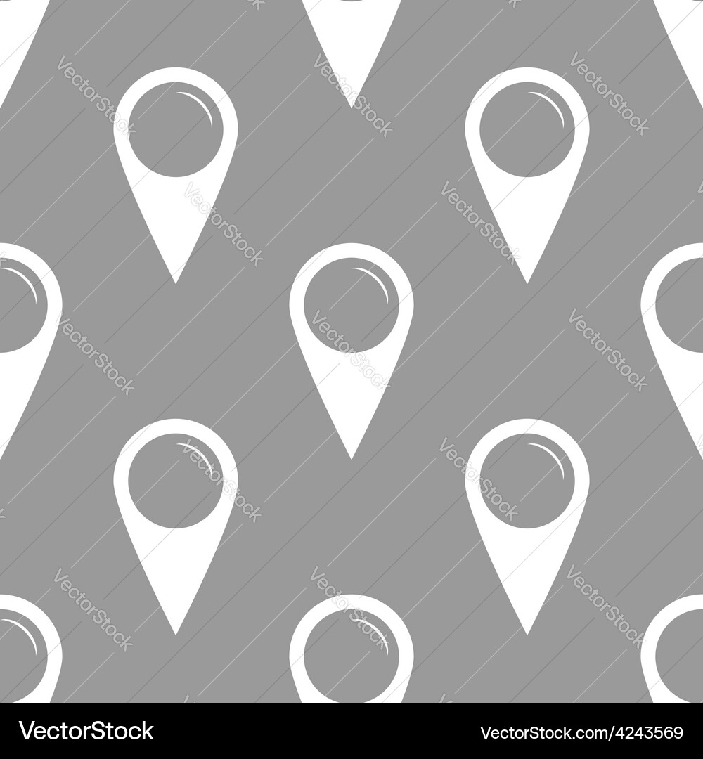 Pointer seamless pattern vector image