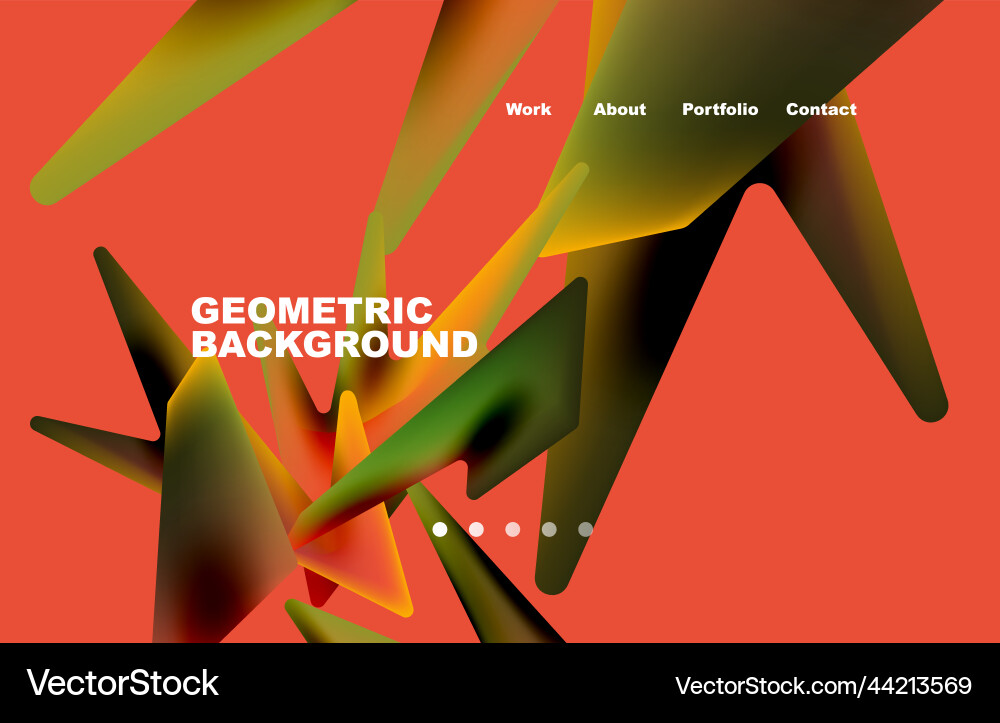 Shards shape composition abstract background web Shards shape composition abstract background web Vector Image