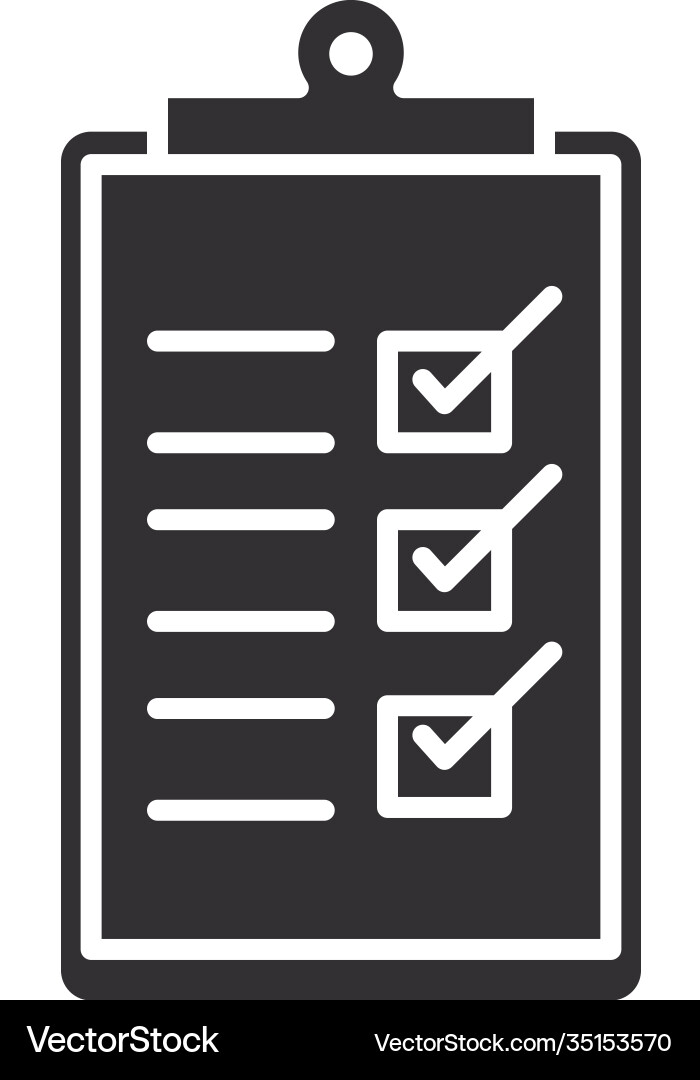 Delivery clipboard check mark list logistic vector image