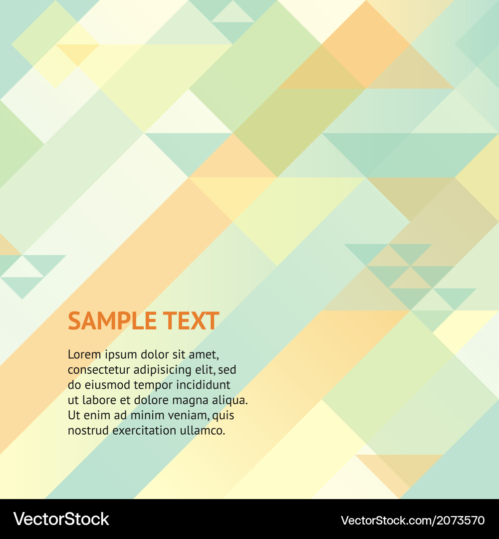 Modern Geometric Pattern Background Vector Image