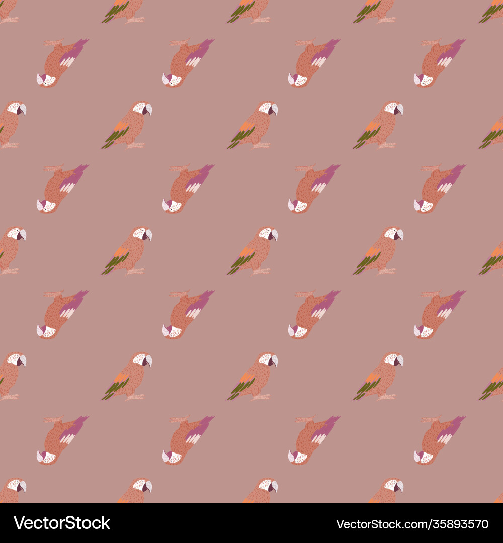 Pastel tones seamless pattern with simple ara Pastel tones seamless pattern with simple ara vector image