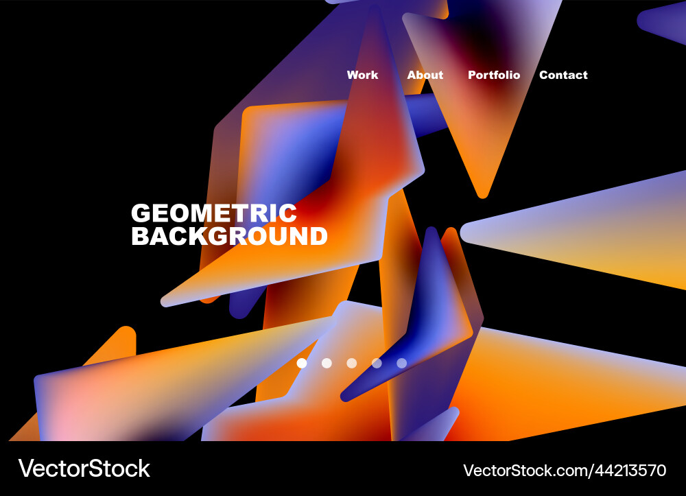 Shards shape composition abstract background web Shards shape composition abstract background web vector image