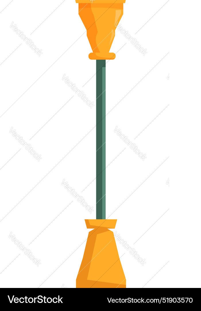 Tall Outdoor Strassenlampe stehend aufrecht Tall Outdoor Strassenlampe stehend aufrecht vektorbild