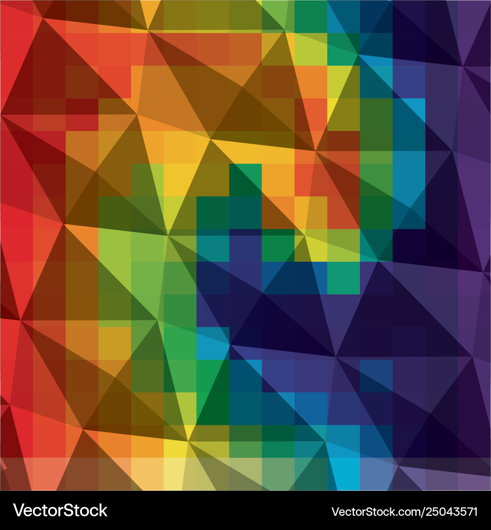 Colorful abstract spectrum pattern Vector Image