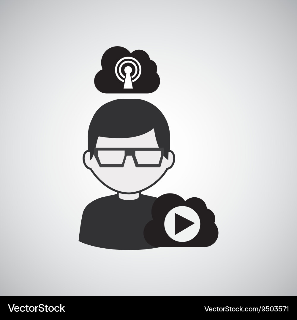 Wifi connection design vector image