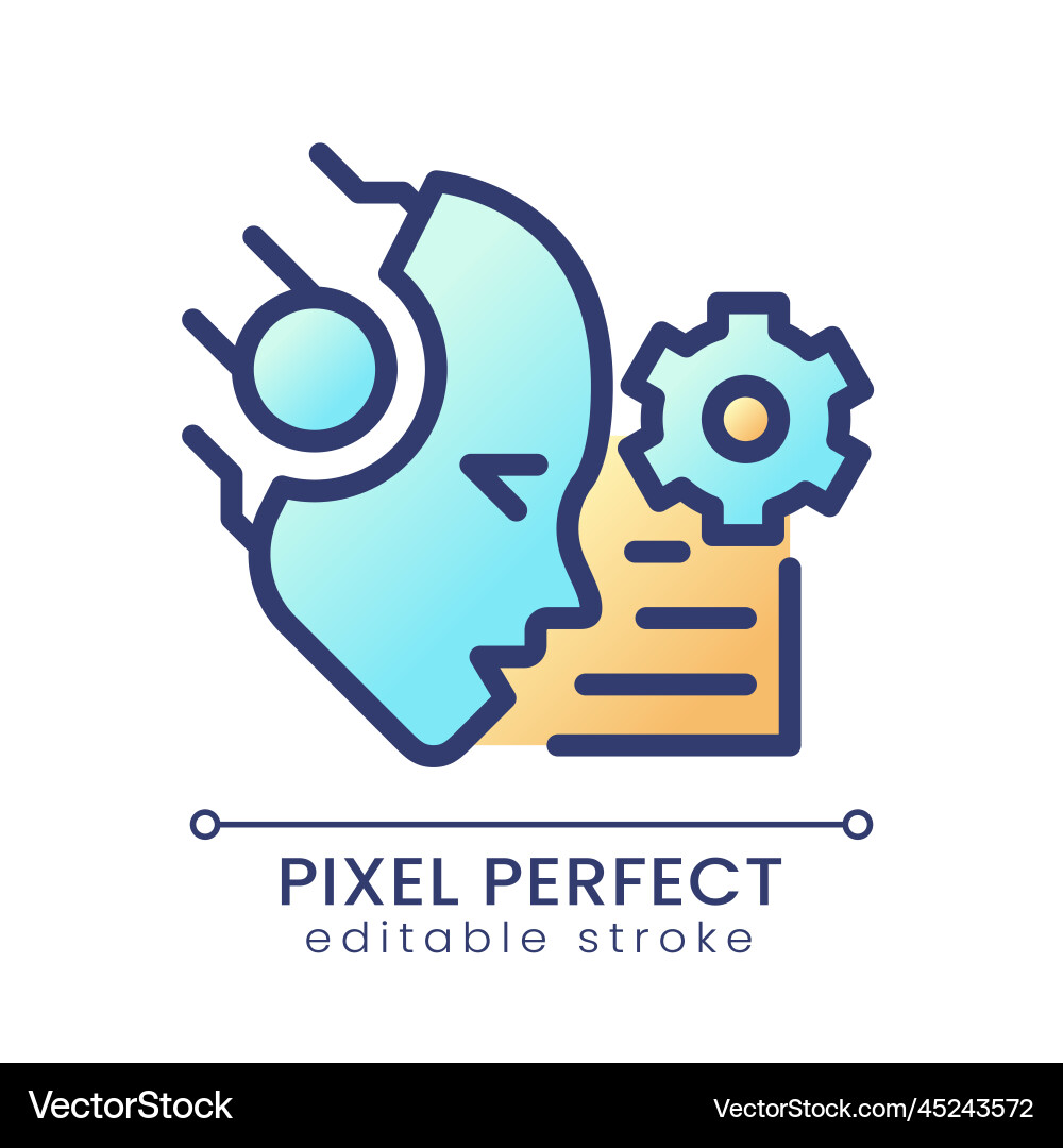 Ai reads and summarize pixel perfect color Ai reads and summarize pixel perfect color vector image