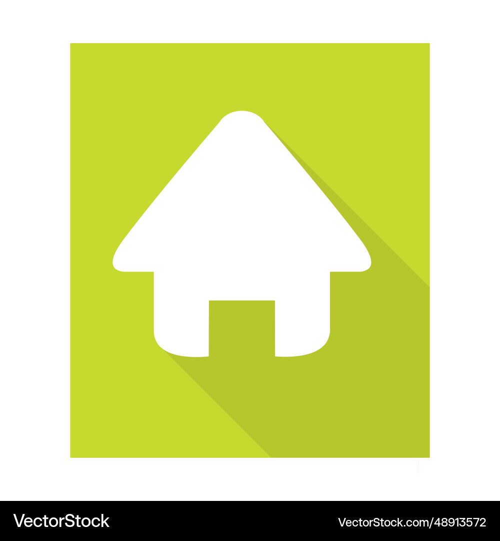 Minimalistic home web sign with background Minimalistic home web sign with background vector image