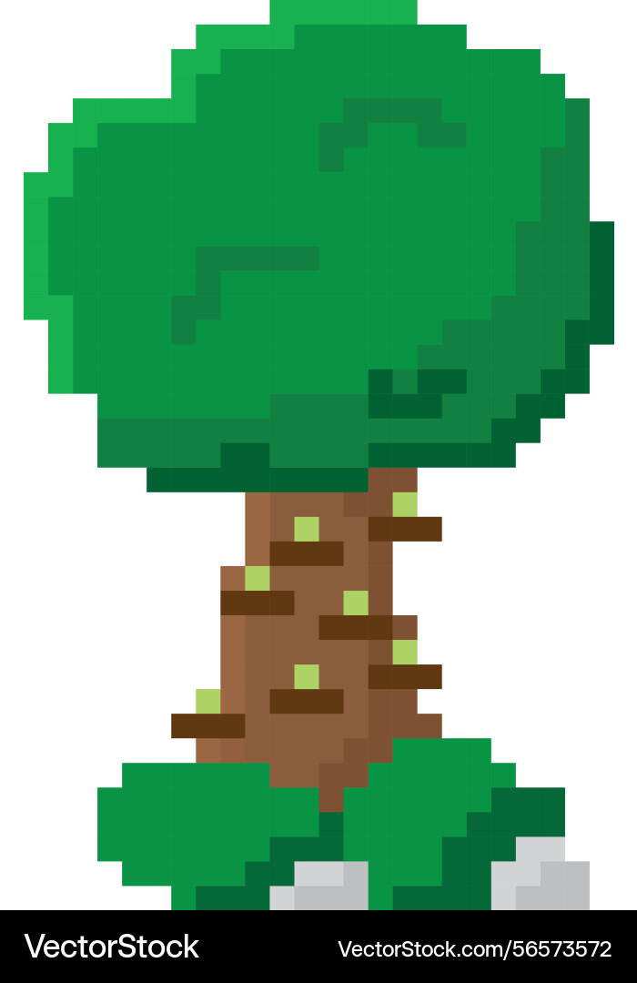 Tree with large canopy Vector Image