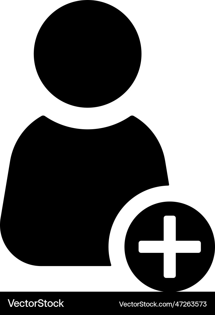 Add user icon Vector Image