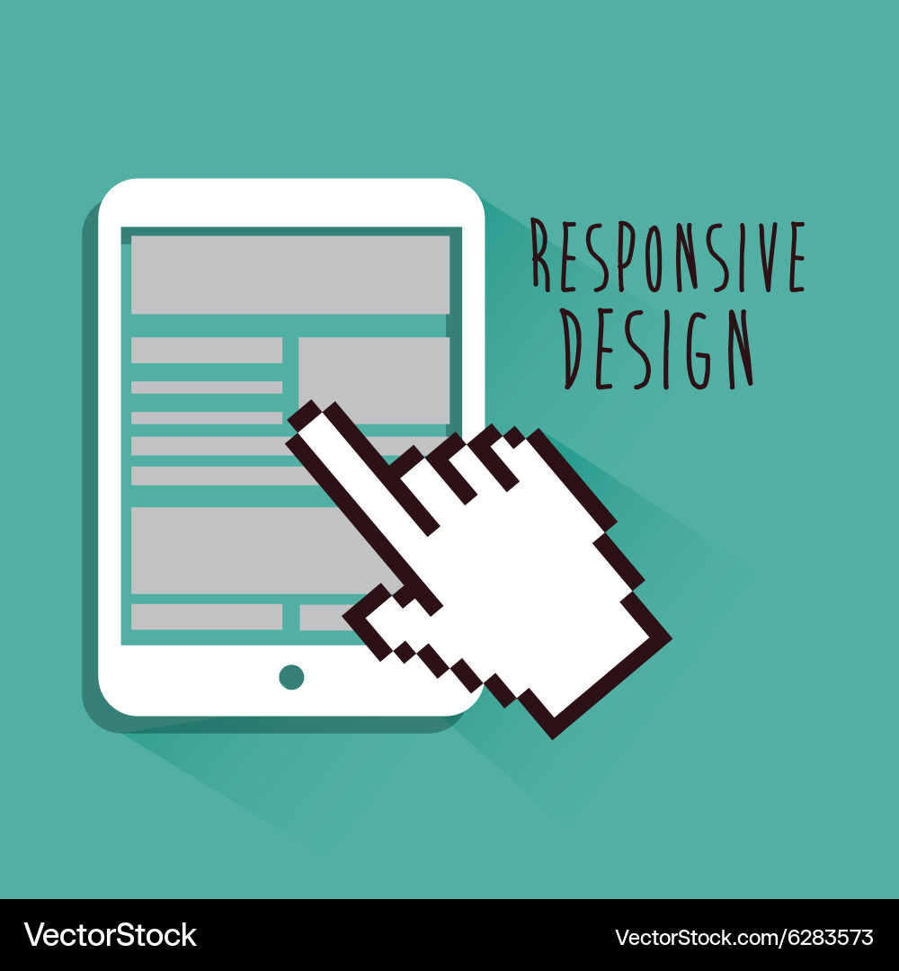 Responsive web design Vector Image