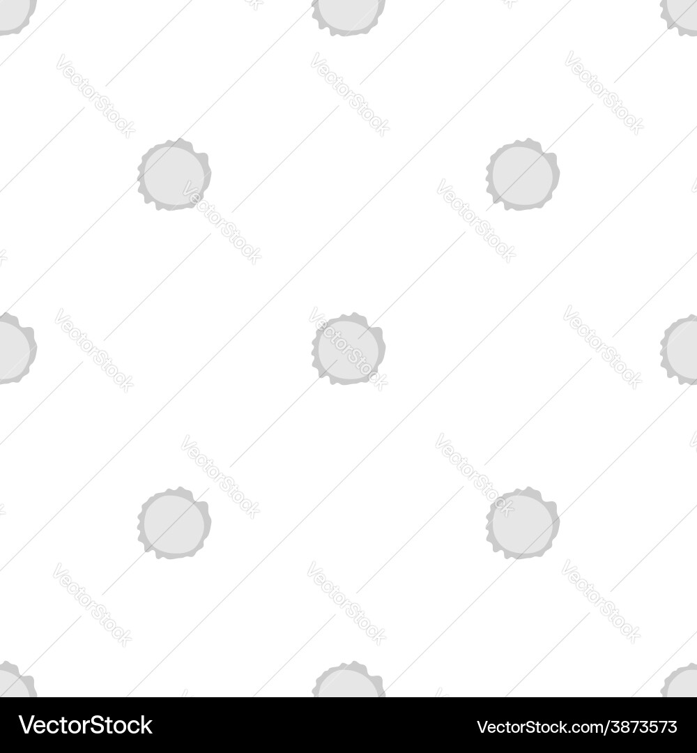 Seamless bumpy button background pattern vector image