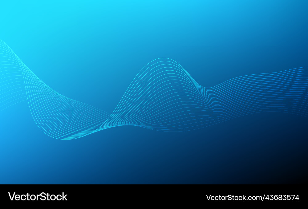 Abstract wave element for design digital Vector Image