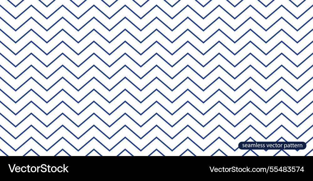 Zigzag Geometric Pattern vector image