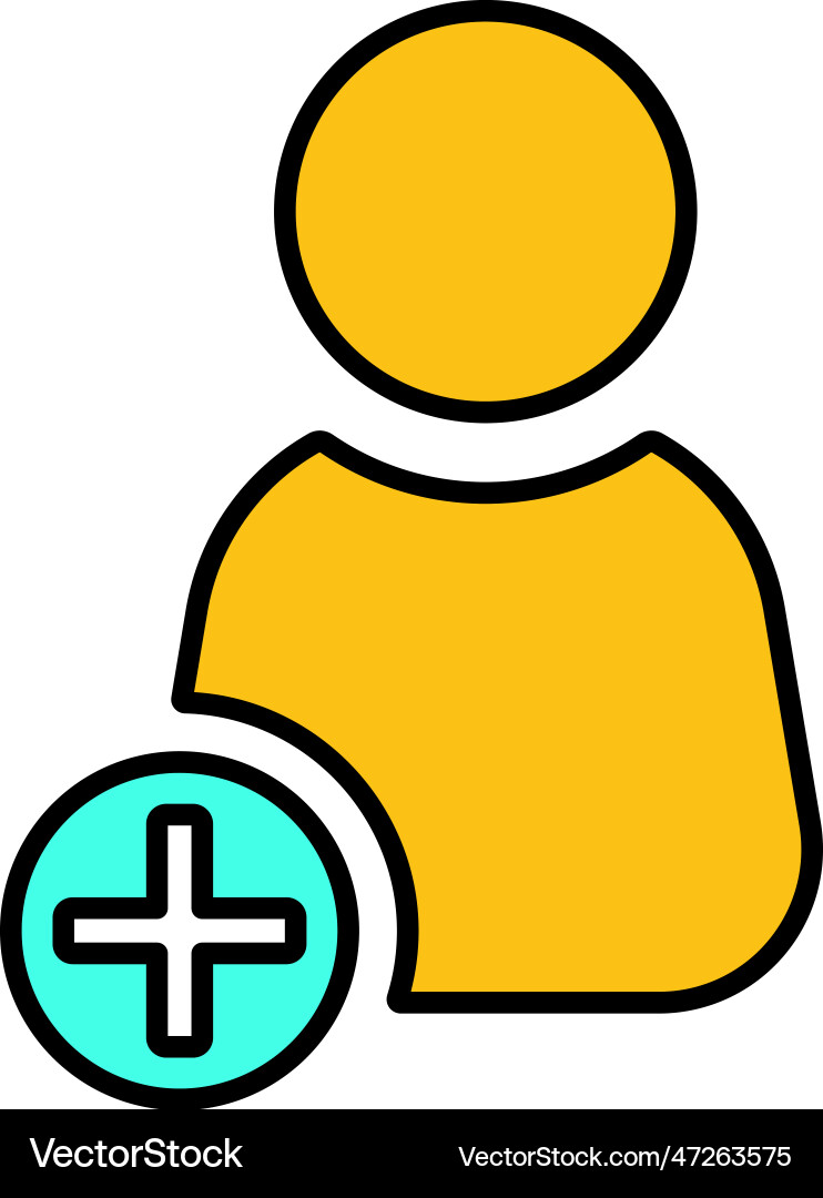 Add user icon Vector Image