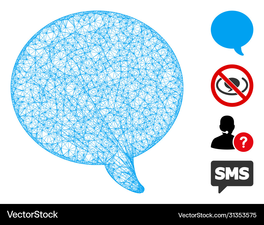 Hint web mesh Hint web mesh vector image