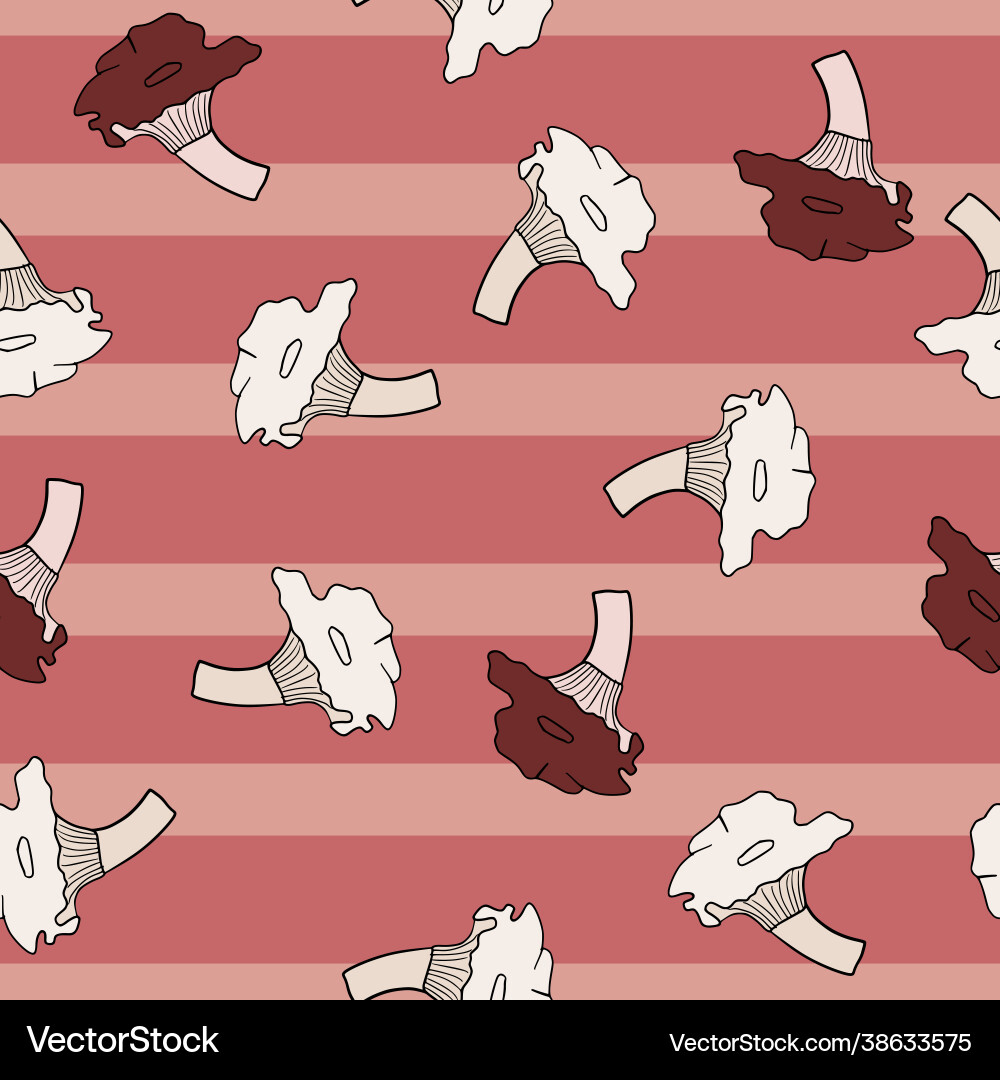 Random seamless fall pattern with white Random seamless fall pattern with white vector image