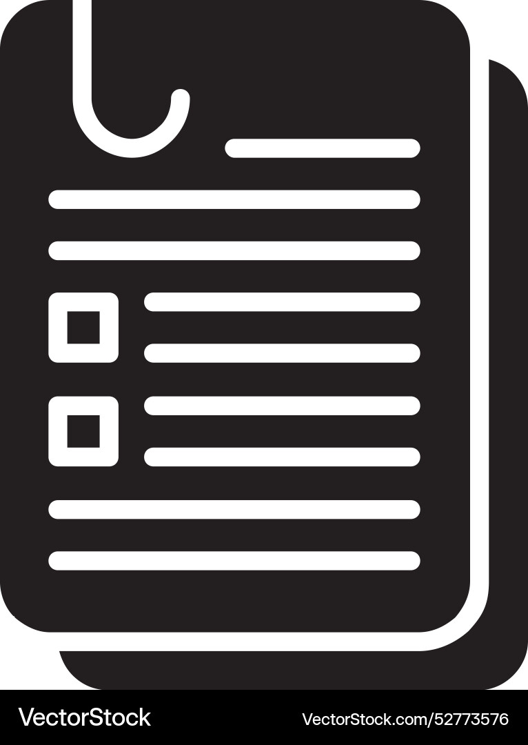 Assignment icon design Vector Image