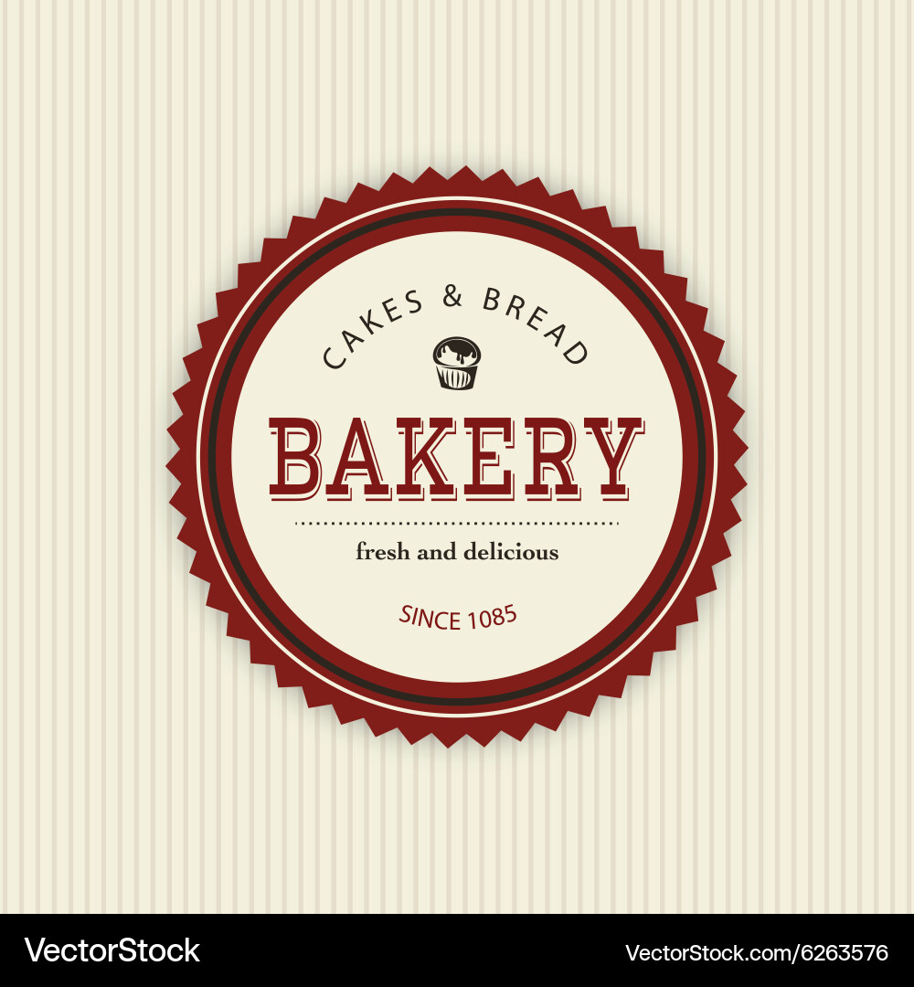 Bakery Royalty Free Vector Image - VectorStock