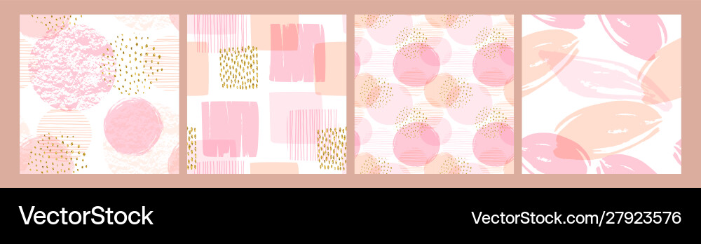 Geometric Abstract Patterns vector image
