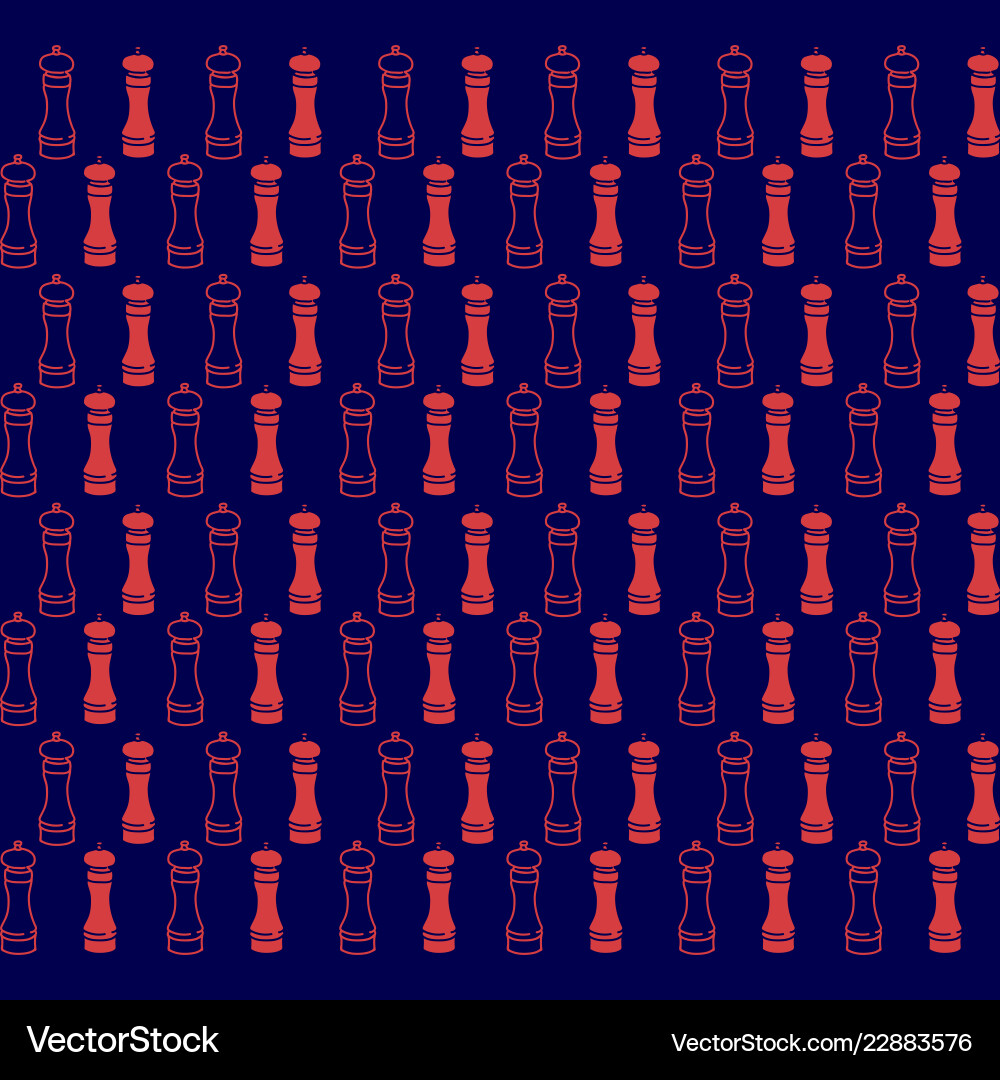Retro object patterns for making seamless vector image