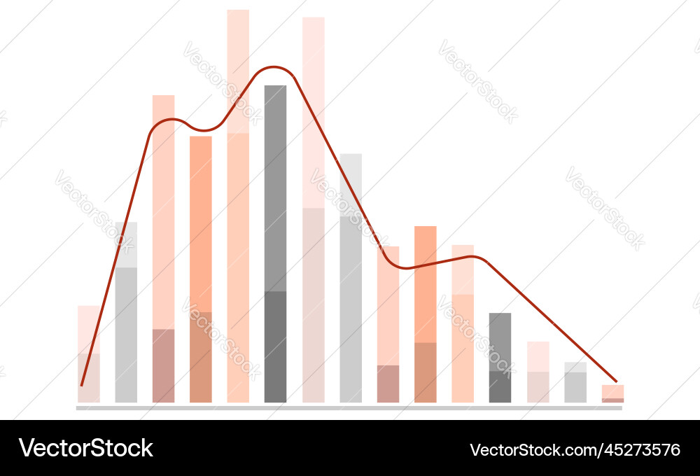 Statistical and data analysis for business Statistical and data analysis for business Vector Image