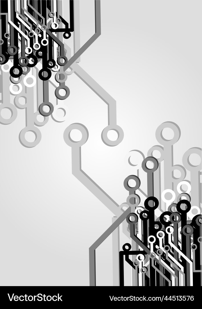 Tech background design Vector Image