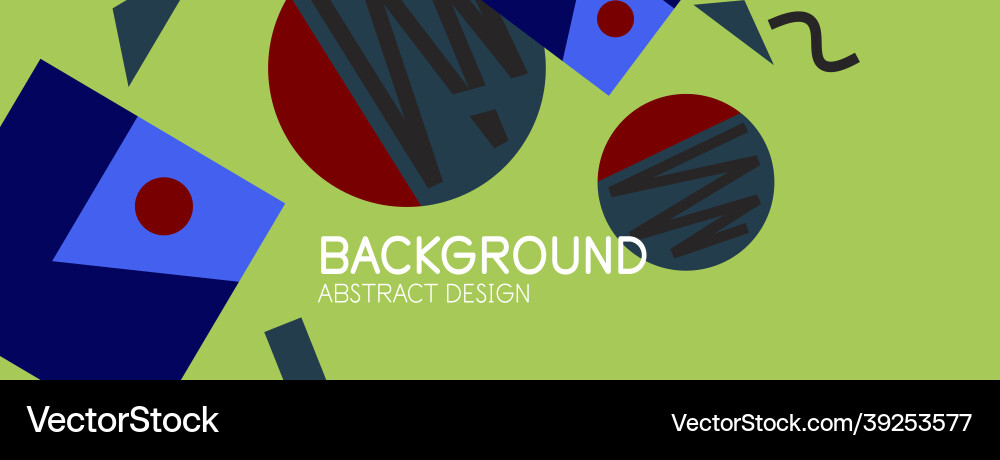 Abstract background blocks lines triangles Abstract background blocks lines triangles vector image