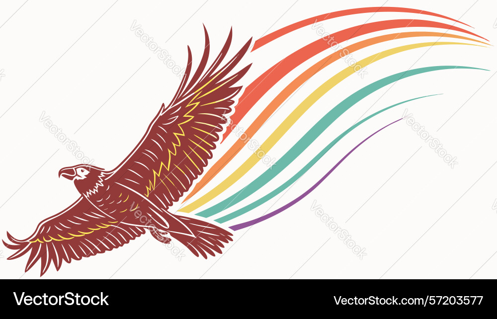 Dynamic basketball player with abstract colorful Vector Image