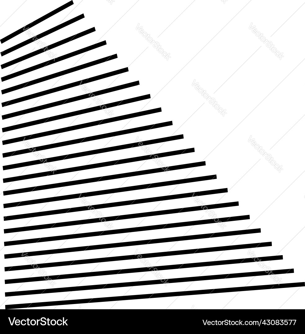 Dynamic lines stripes element vector image