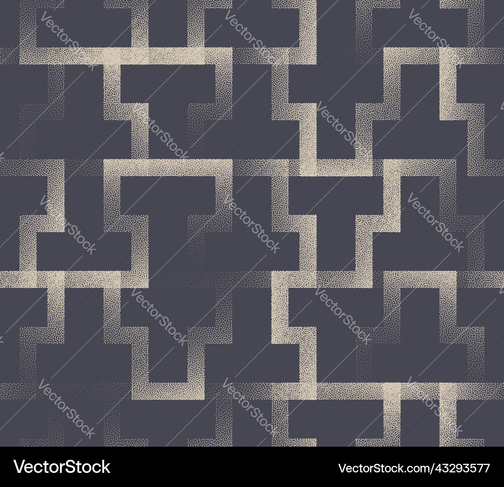 Intricate lines oriental ornament seamless Intricate lines oriental ornament seamless vector image