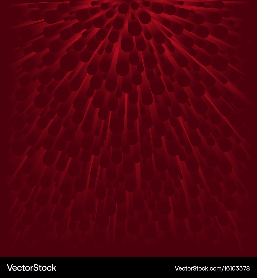 Abstract background from many red circle vector image