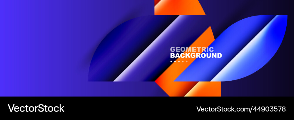 Abstract background with trendy dynamic effect Vector Image