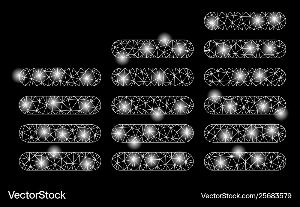 Golden square pattern coin columns Golden square pattern coin columns vector image