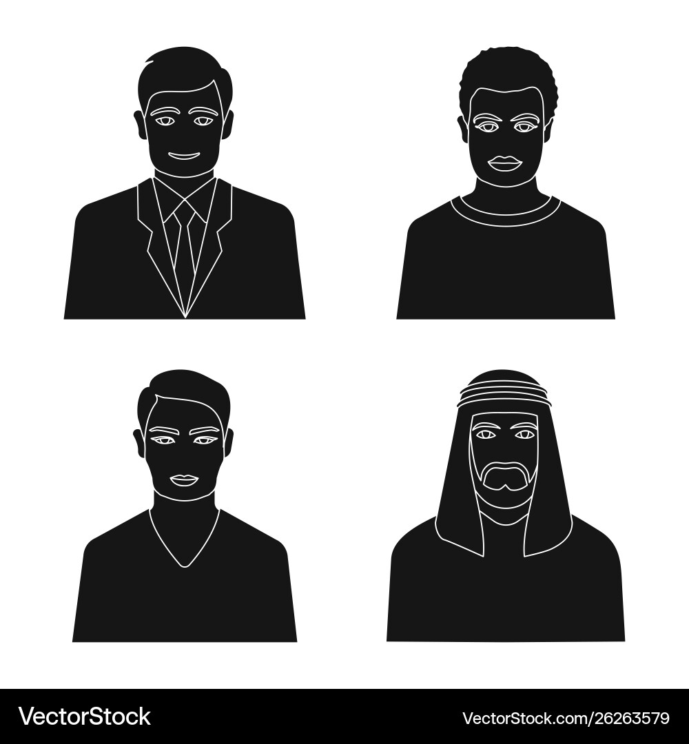 Isolated object photo and character symbol set Isolated object photo and character symbol set Vector Image