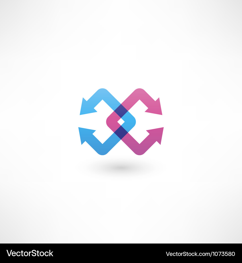 Abstract Arrow Concepts vector image