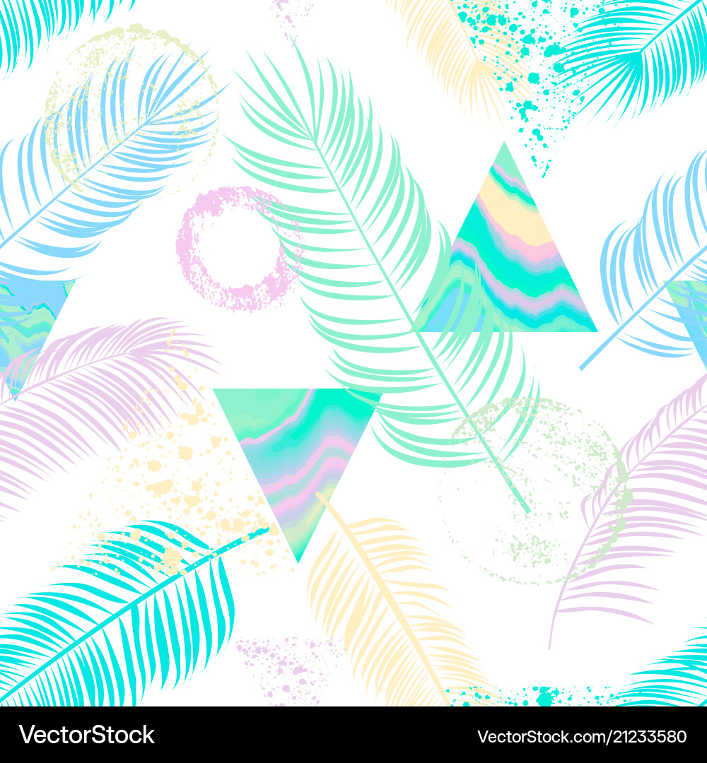 Tropical Abstract Pattern vector image