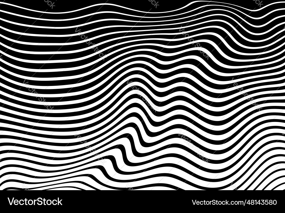 Wavy lines pattern Wavy lines pattern vector image