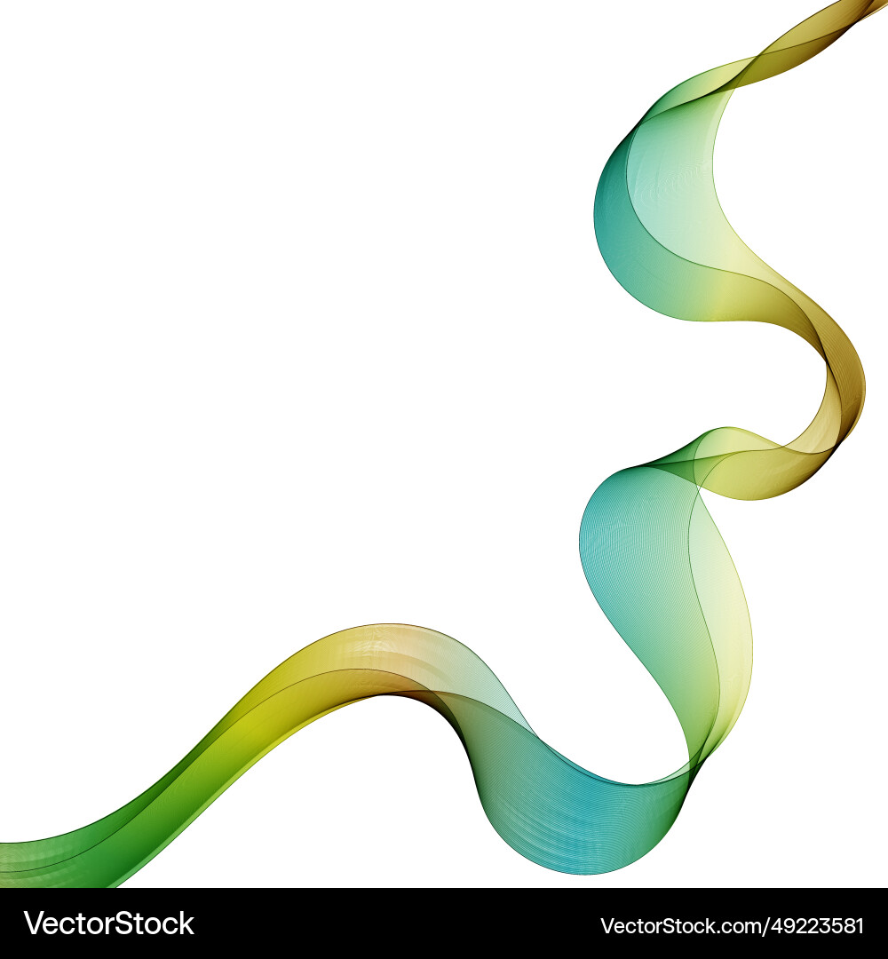 Abstract dynamic background swirl wavy Vector Image
