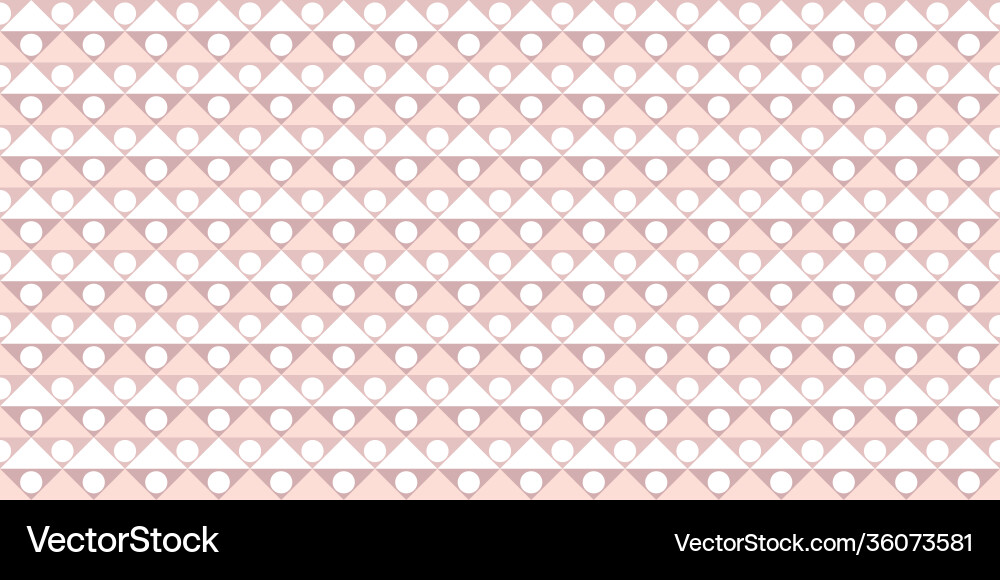 Abstract seamless geometric repeat pattern vector image
