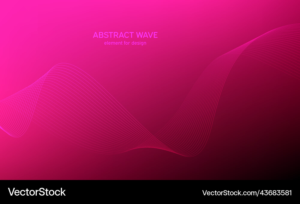 Abstract wave element for design digital Abstract wave element for design digital vector image