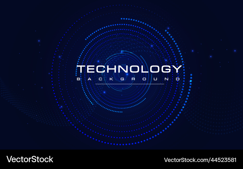Digitale Technologie blau Hintergrund online Cyber Digitale Technologie blau Hintergrund online Cyber vektorbild