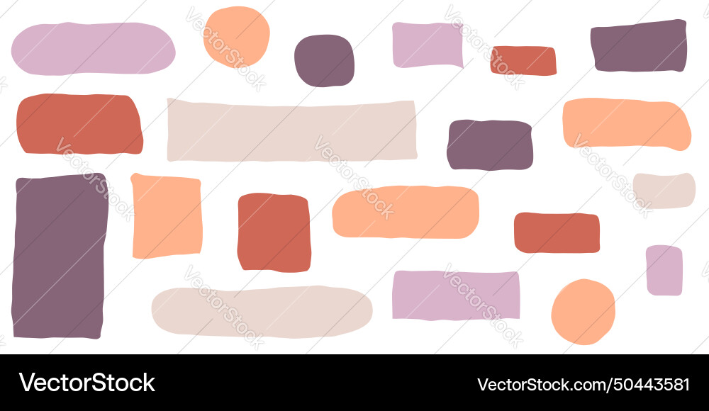 Hand drawn doodle speech bubbles Royalty Free Vector Image