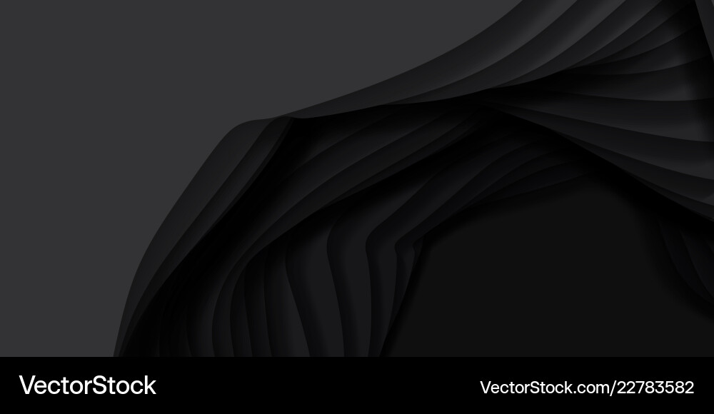3d abstract background with paper cut shape 3d abstract background with paper cut shape vector image