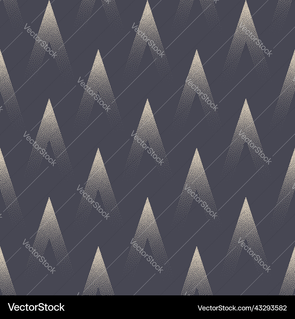 Cool sharp spikes geometric seamless pattern Cool sharp spikes geometric seamless pattern vector image