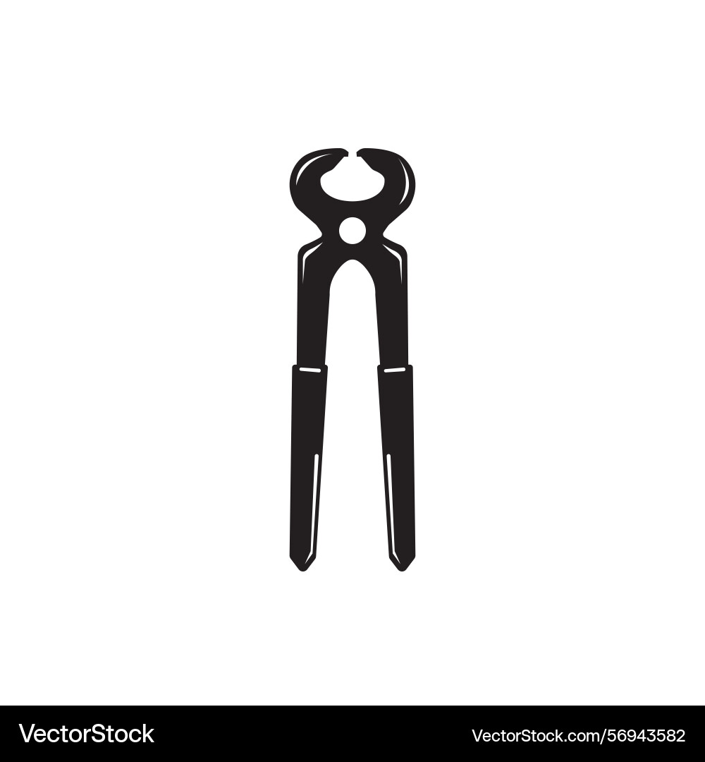 Plier tool icon element design Plier tool icon element design Vector Image