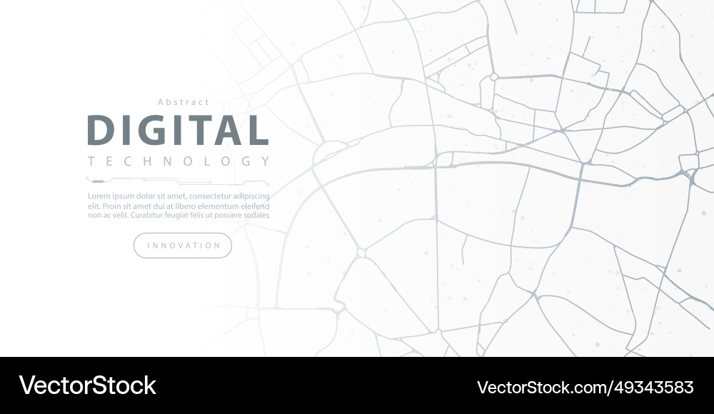 Digital technology futuristic internet network ai Digital technology futuristic internet network ai vector image