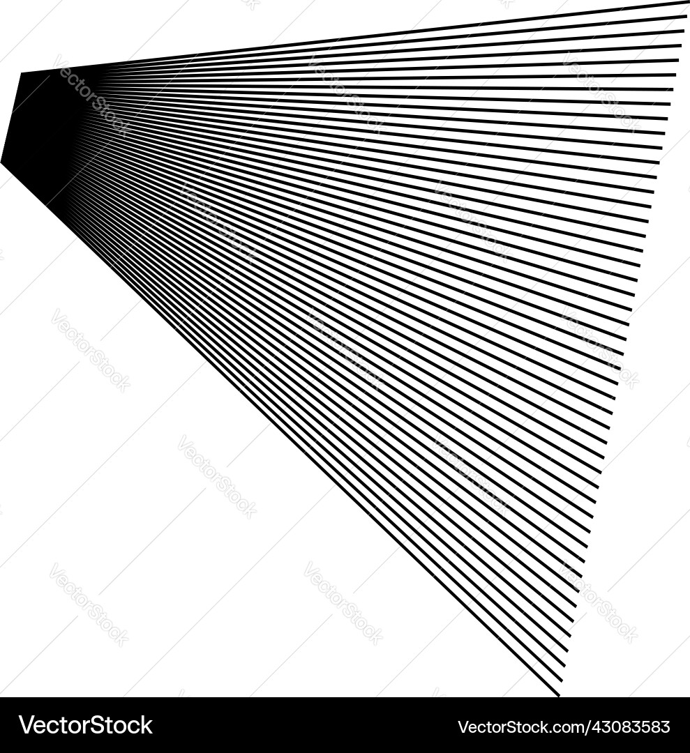 Dynamic lines stripes element Vector Image