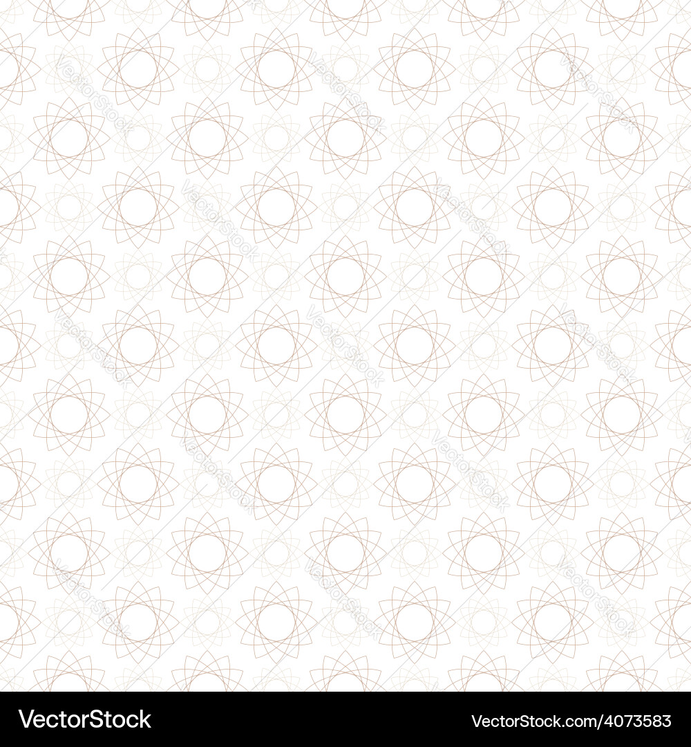 Seamless pattern of geometric elements Vector Image